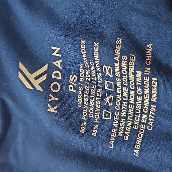 💕KYODAN💕 Day-To-Day Signature Dress ~ Cobalt Heather Blue Small S NWT - Picture 6 of 15